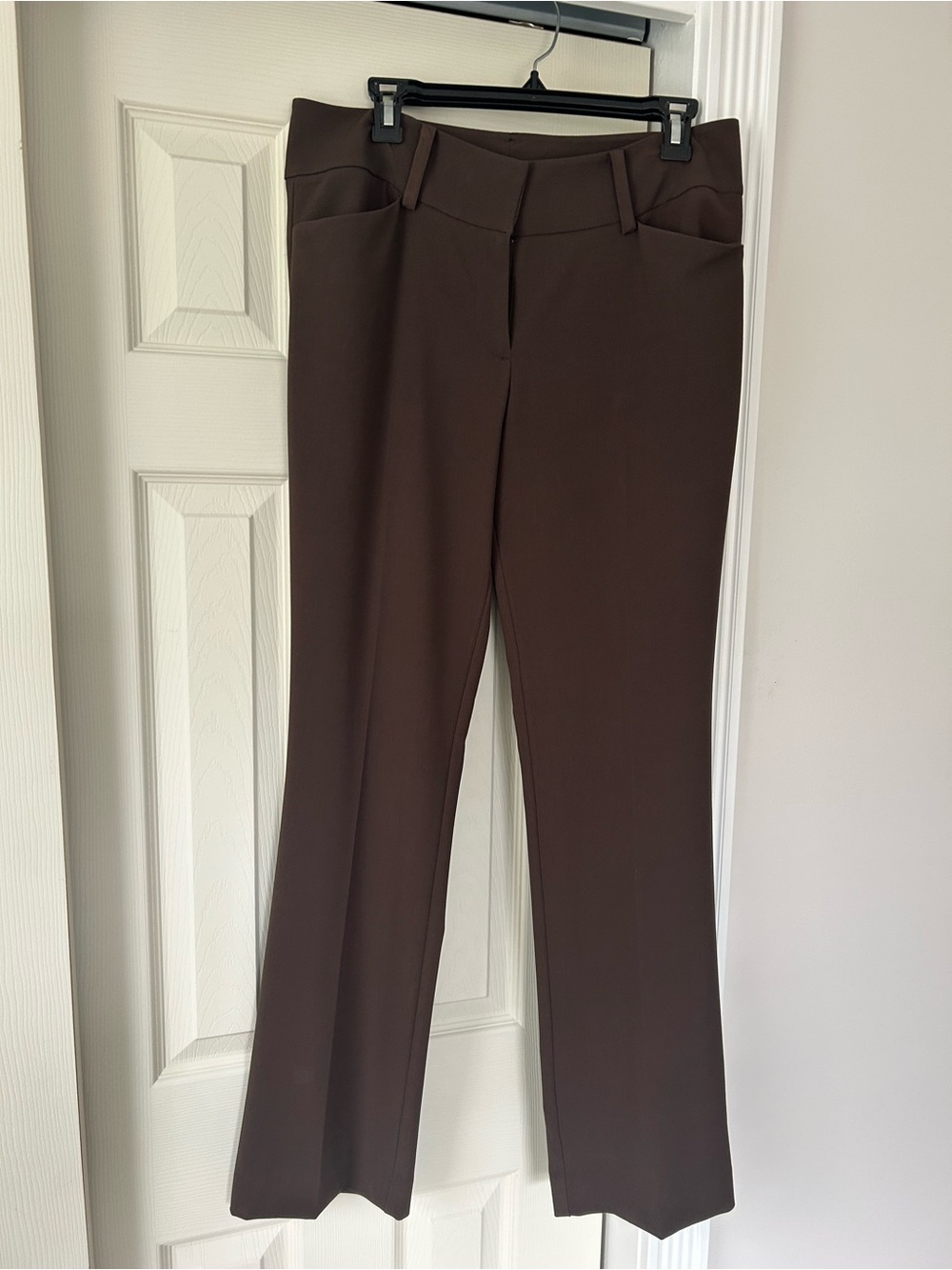 New York & Company Chocolate Brown Boot-Cut Dress Pants Size 8 | Brand New